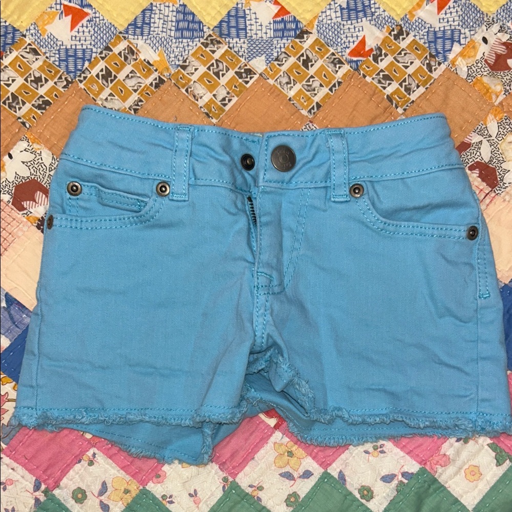 Mini boden blue shorts